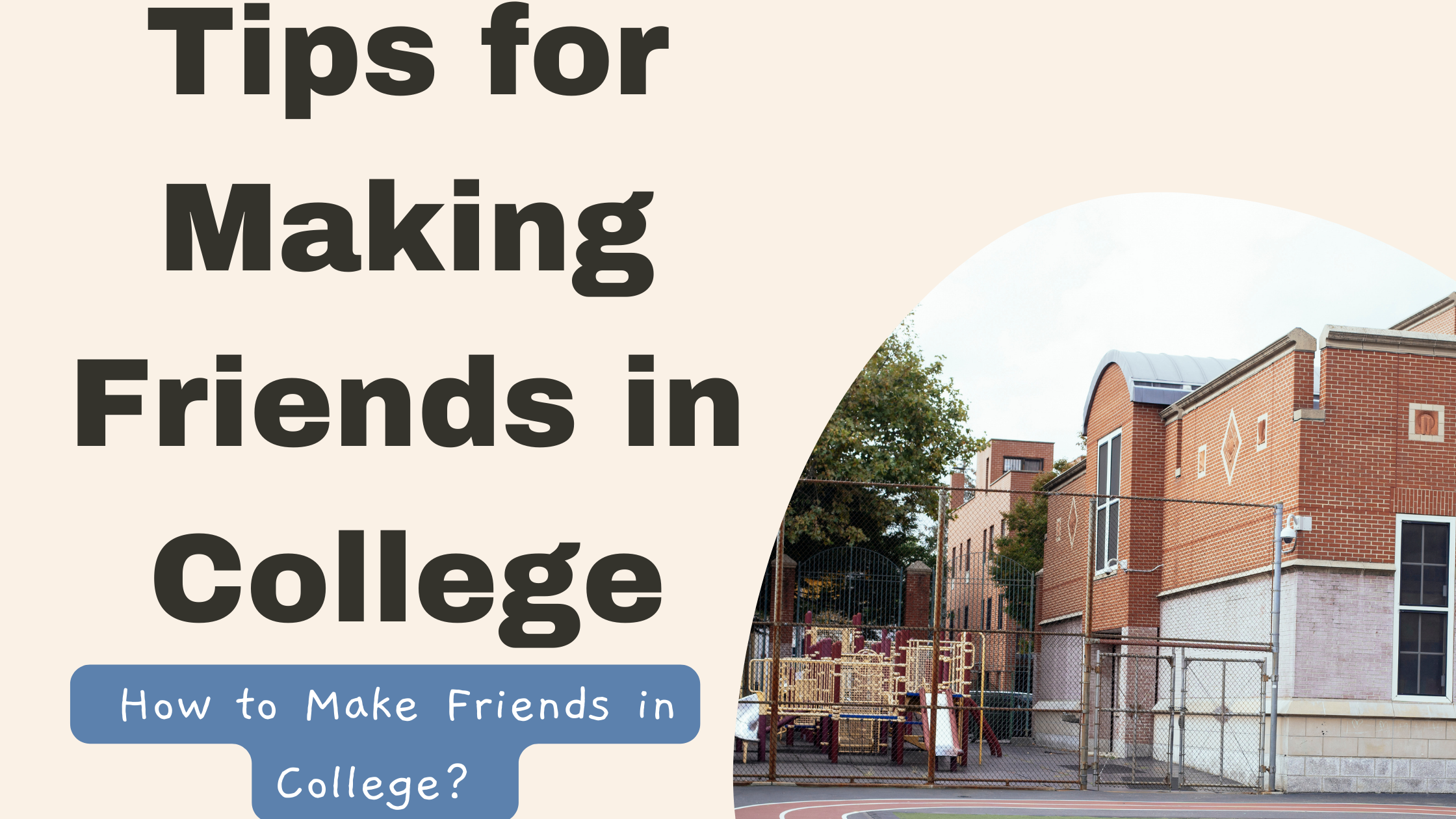 How to make friends in college